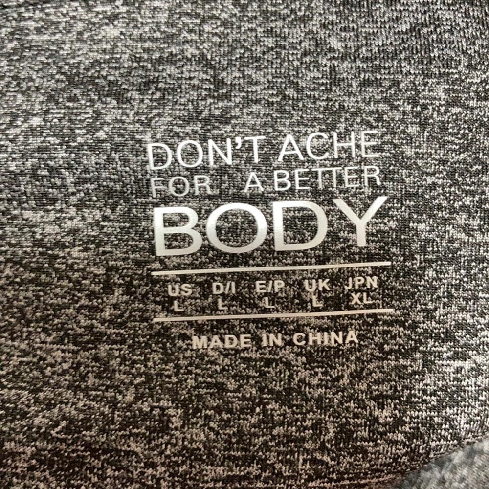 Gray Capri leggings - Picture 2 of 2
